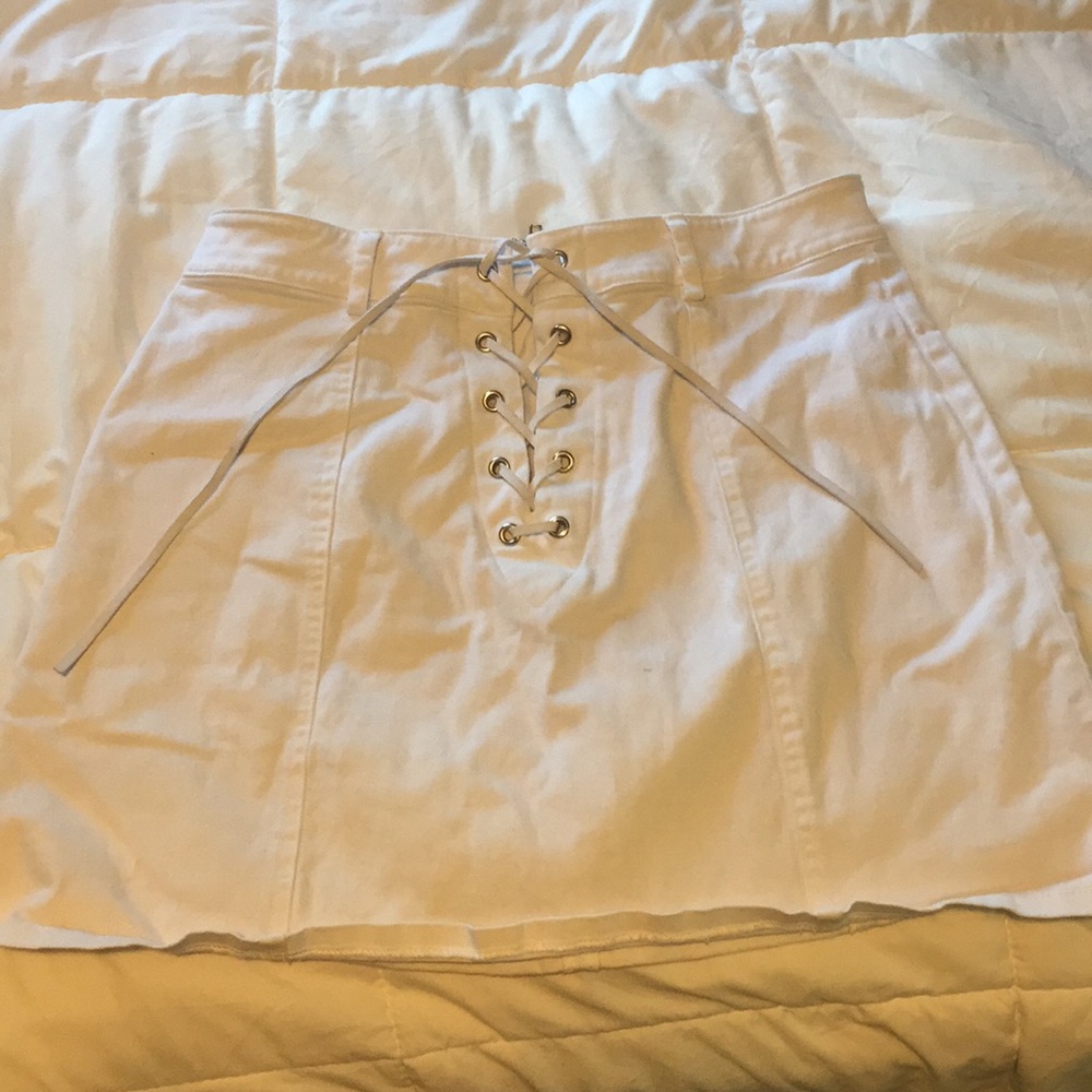 Forever 21 Front Tie Skirt